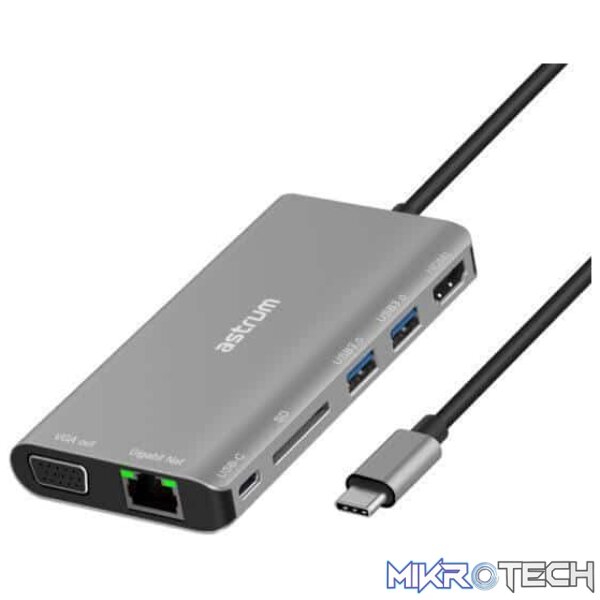 8 in 1 USB-C Universal Docking Station Adapter - DA080 - Image 2